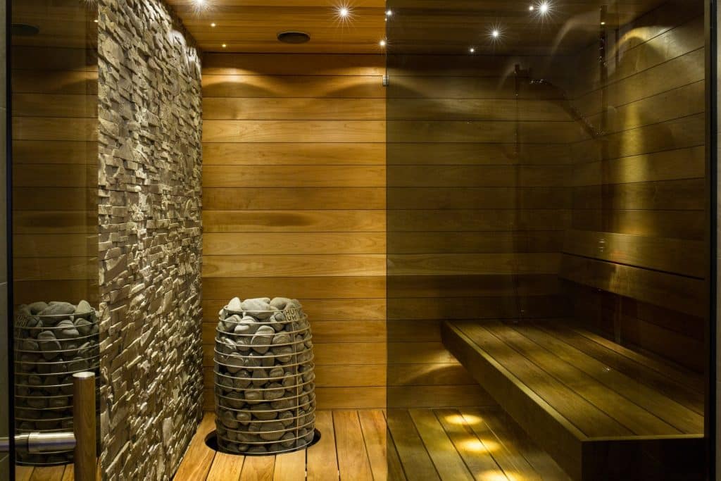 sauna extérieur